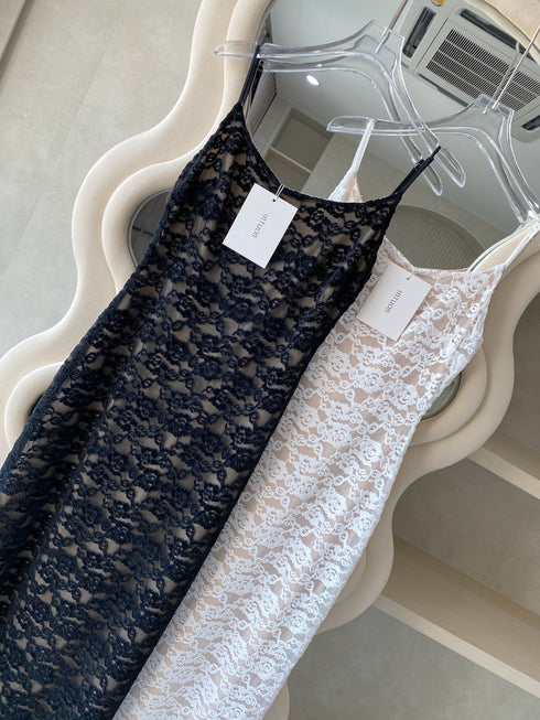 Spaghetti Straps Low Neck Long Maxi Dress